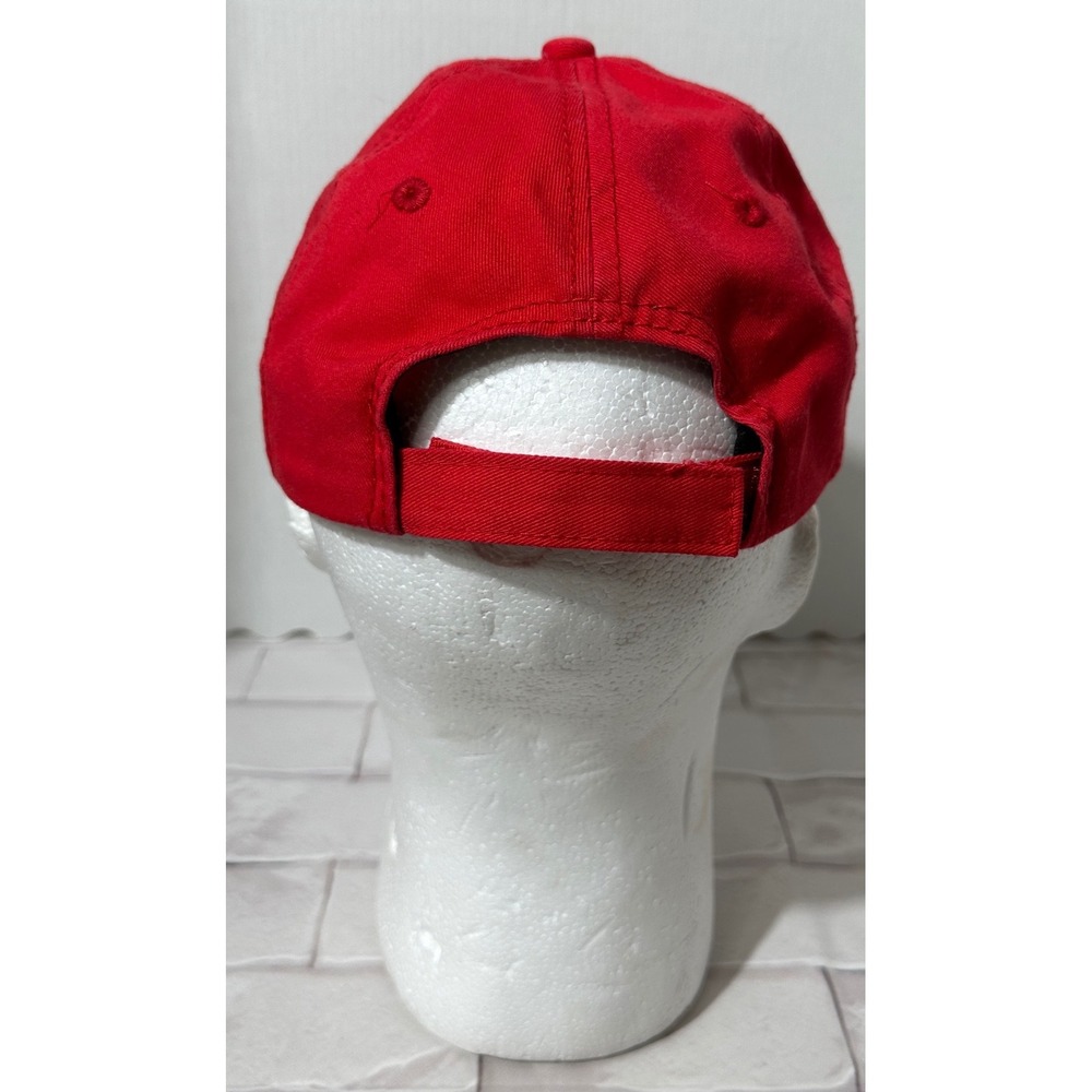 Gravely Lawn Mowers Red Baseball Hat Adjustable Cotton Embroidered Patch Cap - Picture 3 of 7